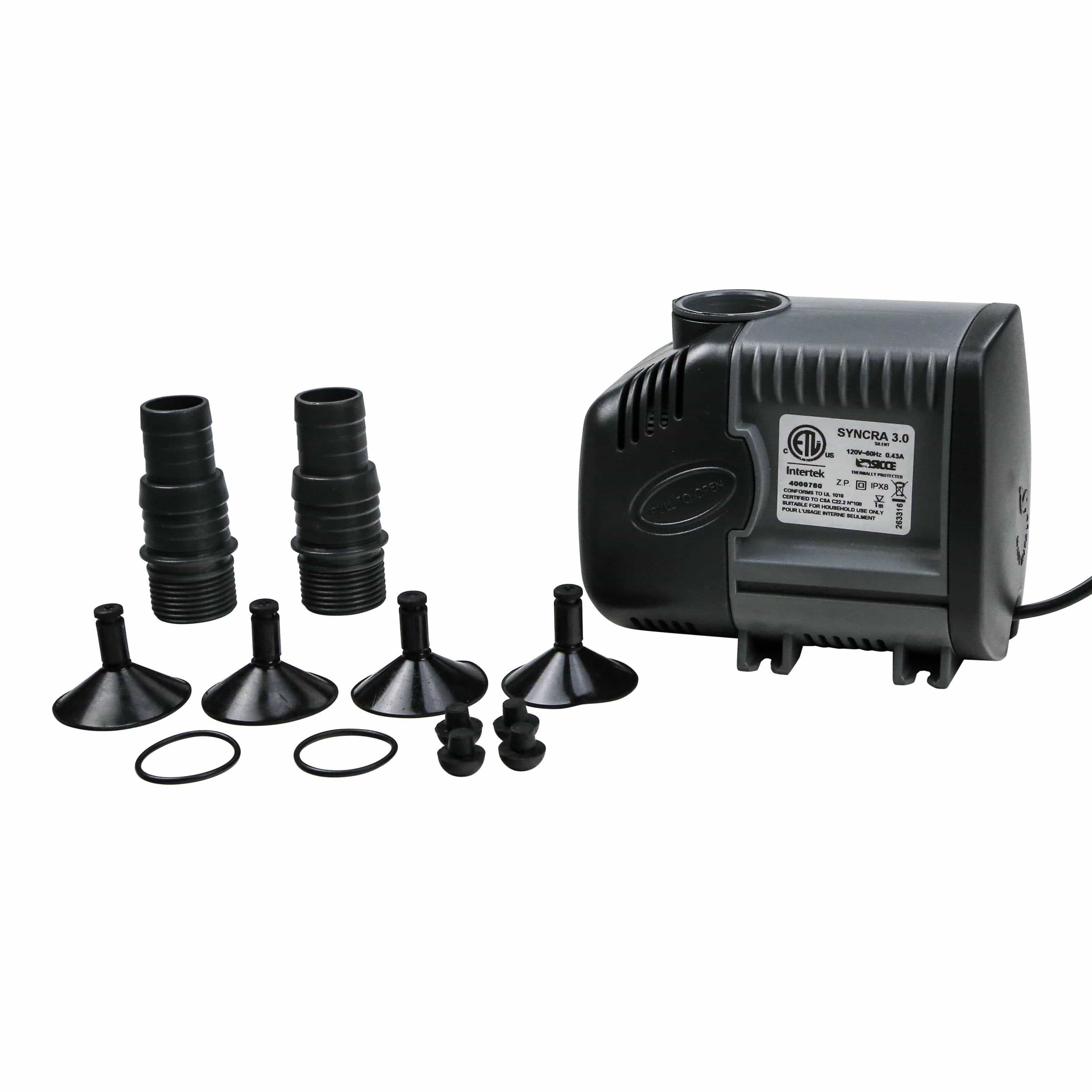 SICCE SYNCRA SILENT 3.0 ポンプ 60hz Syncra Silent 3.0 Pump (714 GPH) - Sicce – Top Shelf Aquatics