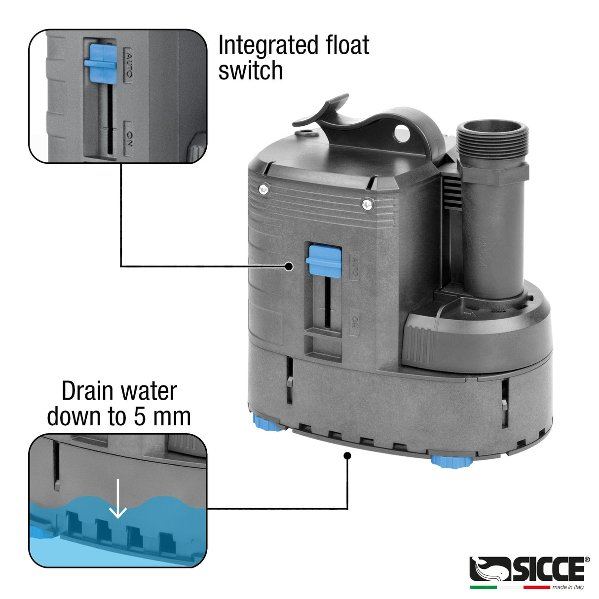 ULTRA 9000 Utility Pump (2245 gph) - Sicce