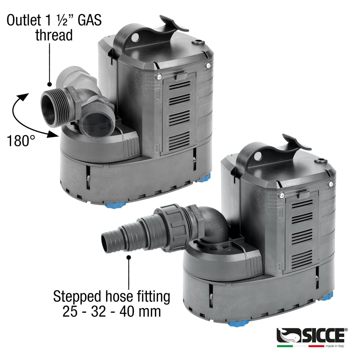 ULTRA 9000 Utility Pump (2245 gph) - Sicce