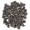 Ceramic Frag Plug - Black Small 3/4"