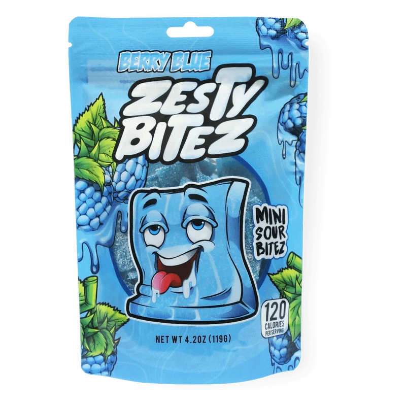 Zesty Bites - Sour Candy Berry Blue