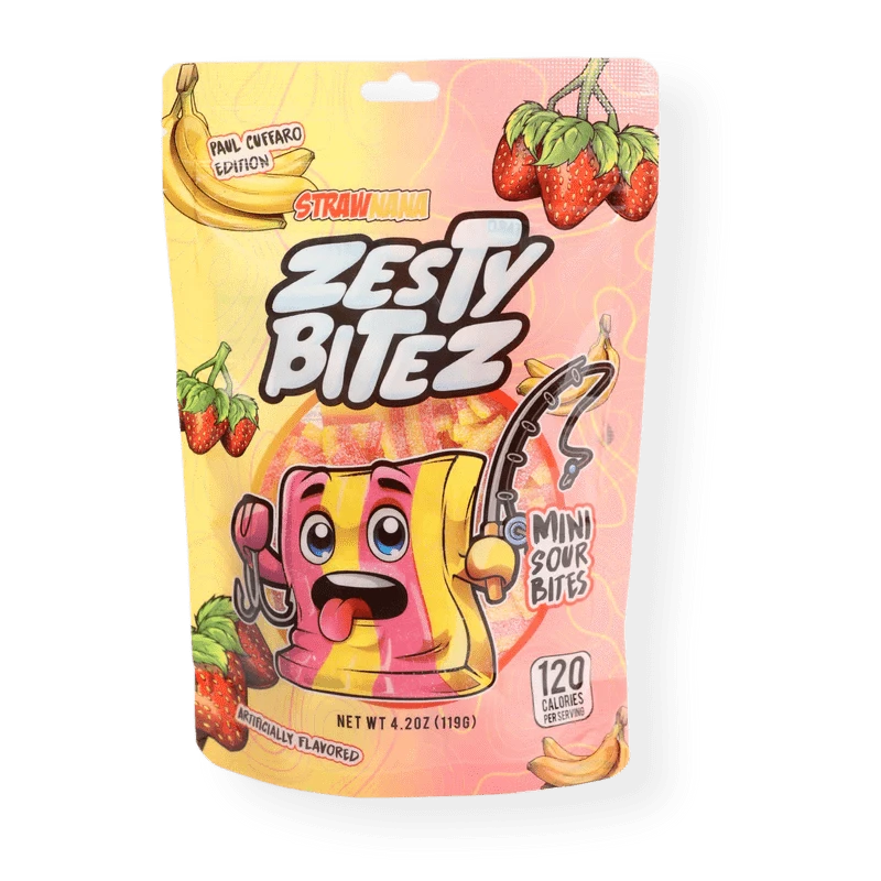 Zesty Bites - Sour Candy Strawnana