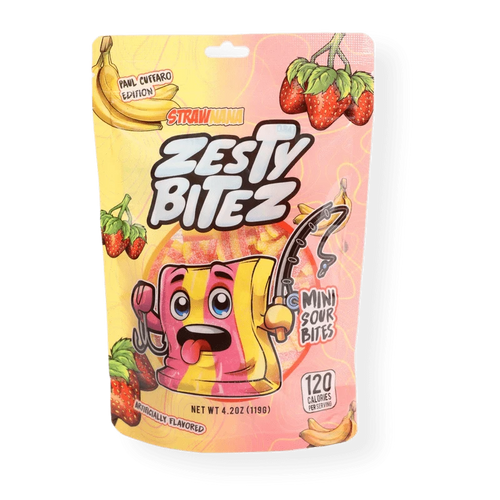 Zesty Bites - Sour Candy Strawnana