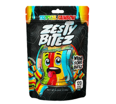 Zesty Bites - Sour Candy Tropical Rainbow
