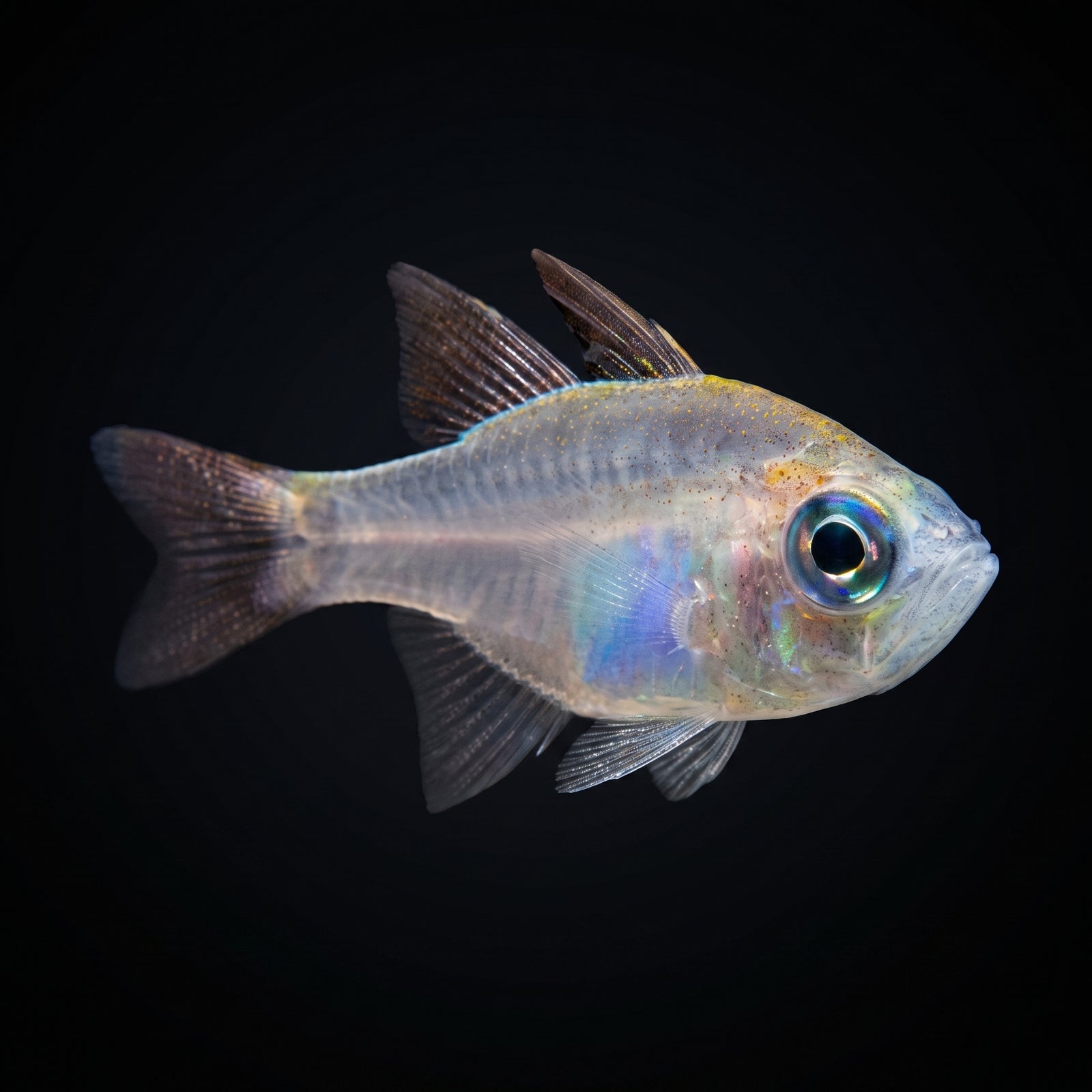 Glass Cardinalfish (Apogon Leptacanthus) saltwater aquarium fish portrait