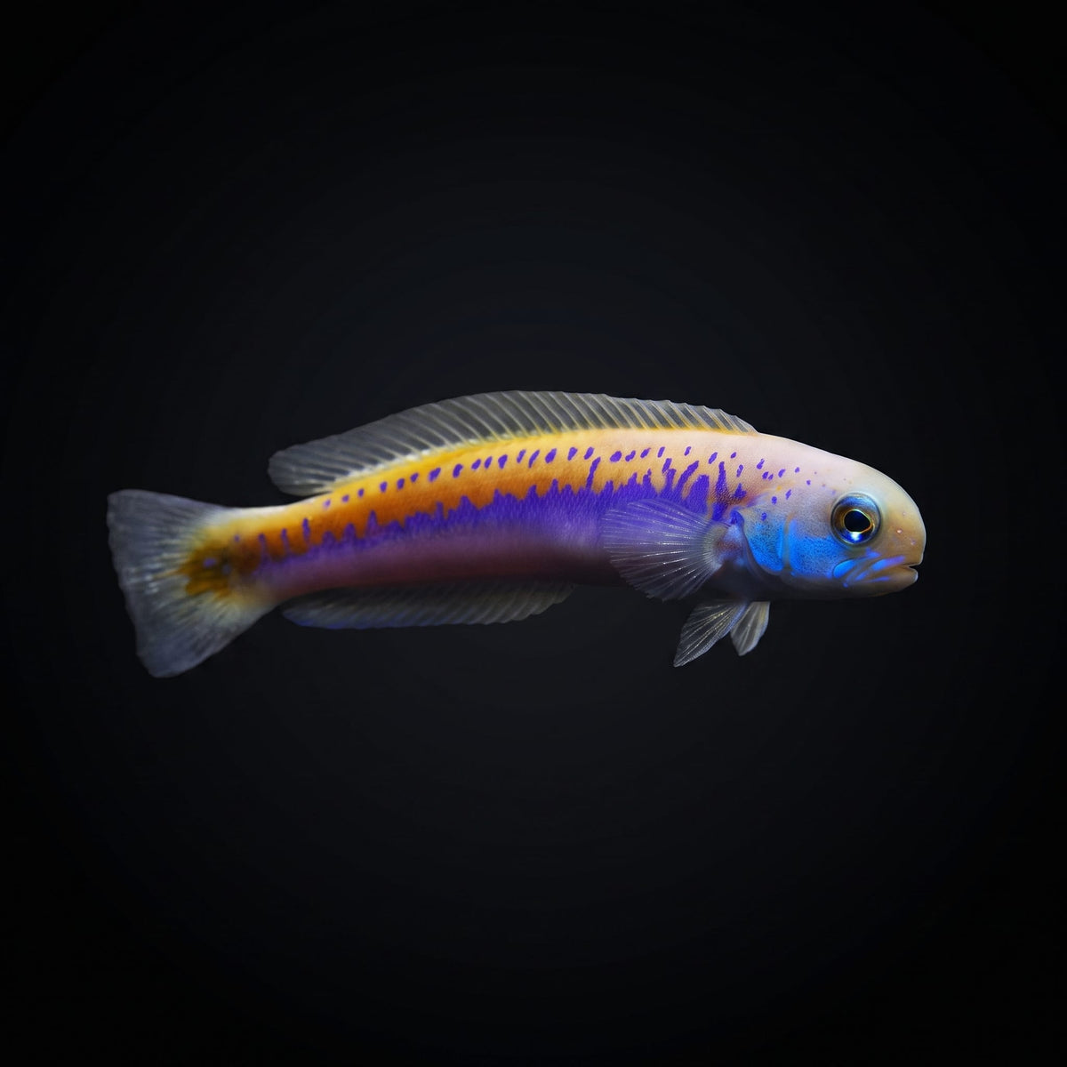 Oreni Tilefish (Hoplolatilus Oreni) saltwater aquarium fish portrait