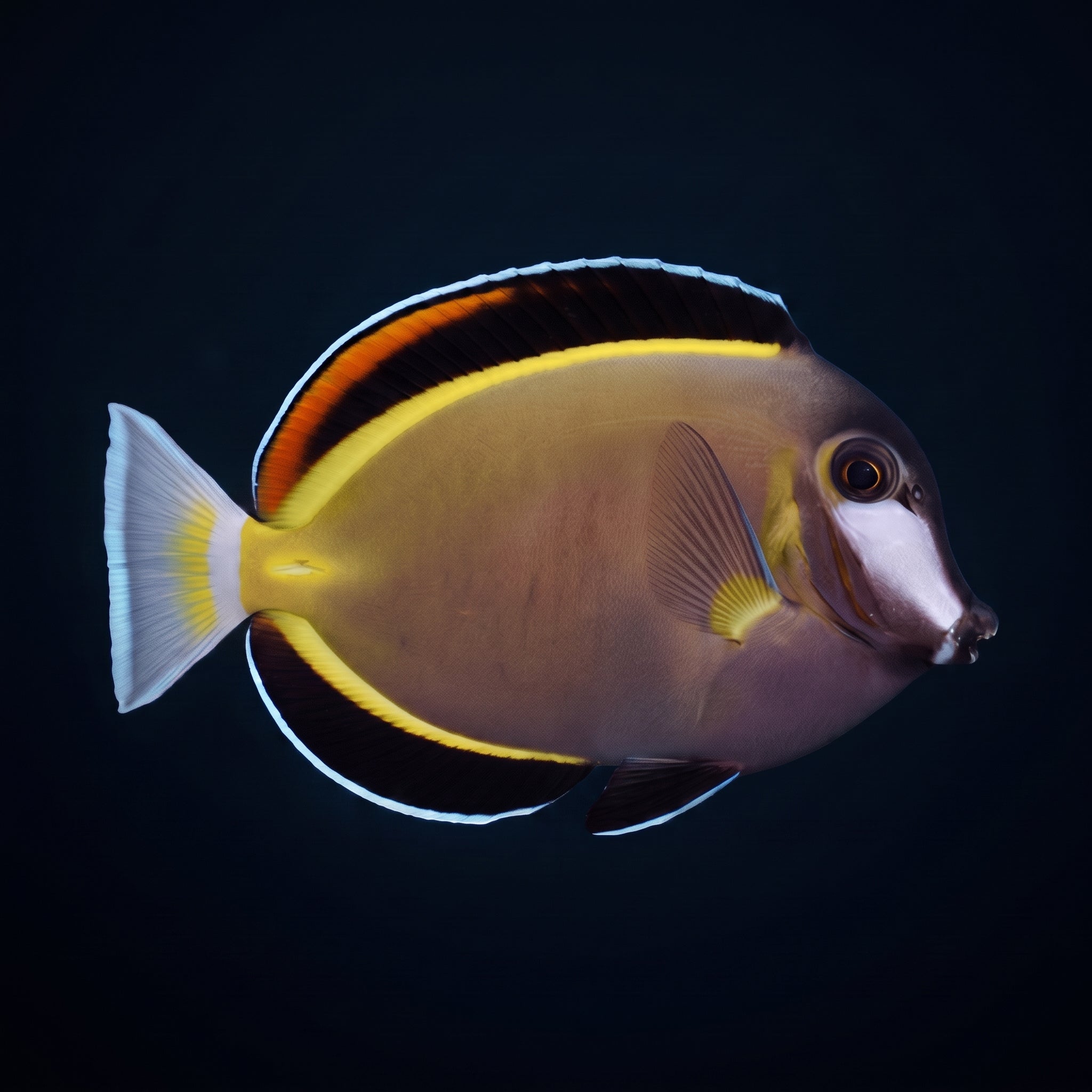 Powder Brown Tang saltwater aquarium fish