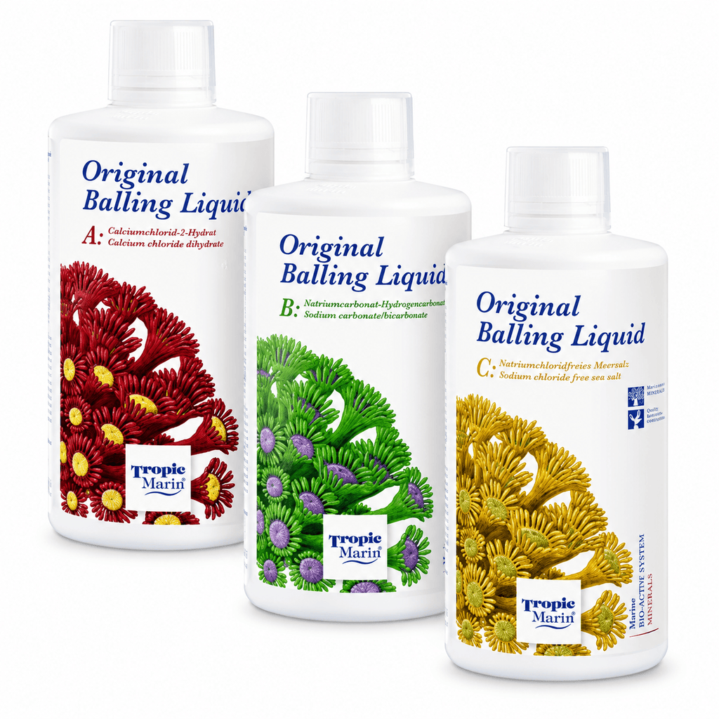 Original Balling Liquid A, B, C Set - 3 x 1000mL - Tropic Marin