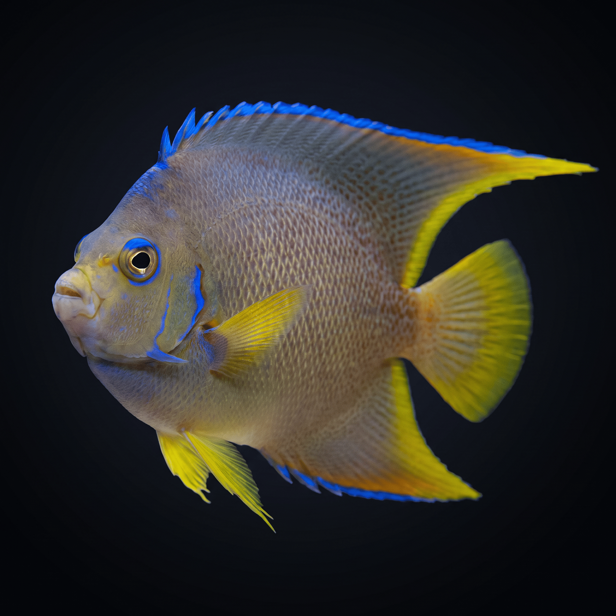 Blue Angelfish - Adult