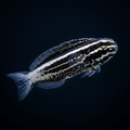 Captive-Bred Kamohara Blenny Fish
