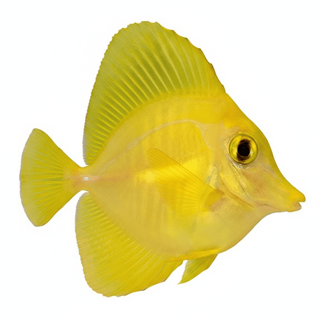 Captive-Bred Yellow Tang Fish (Zebrasoma flavescens)