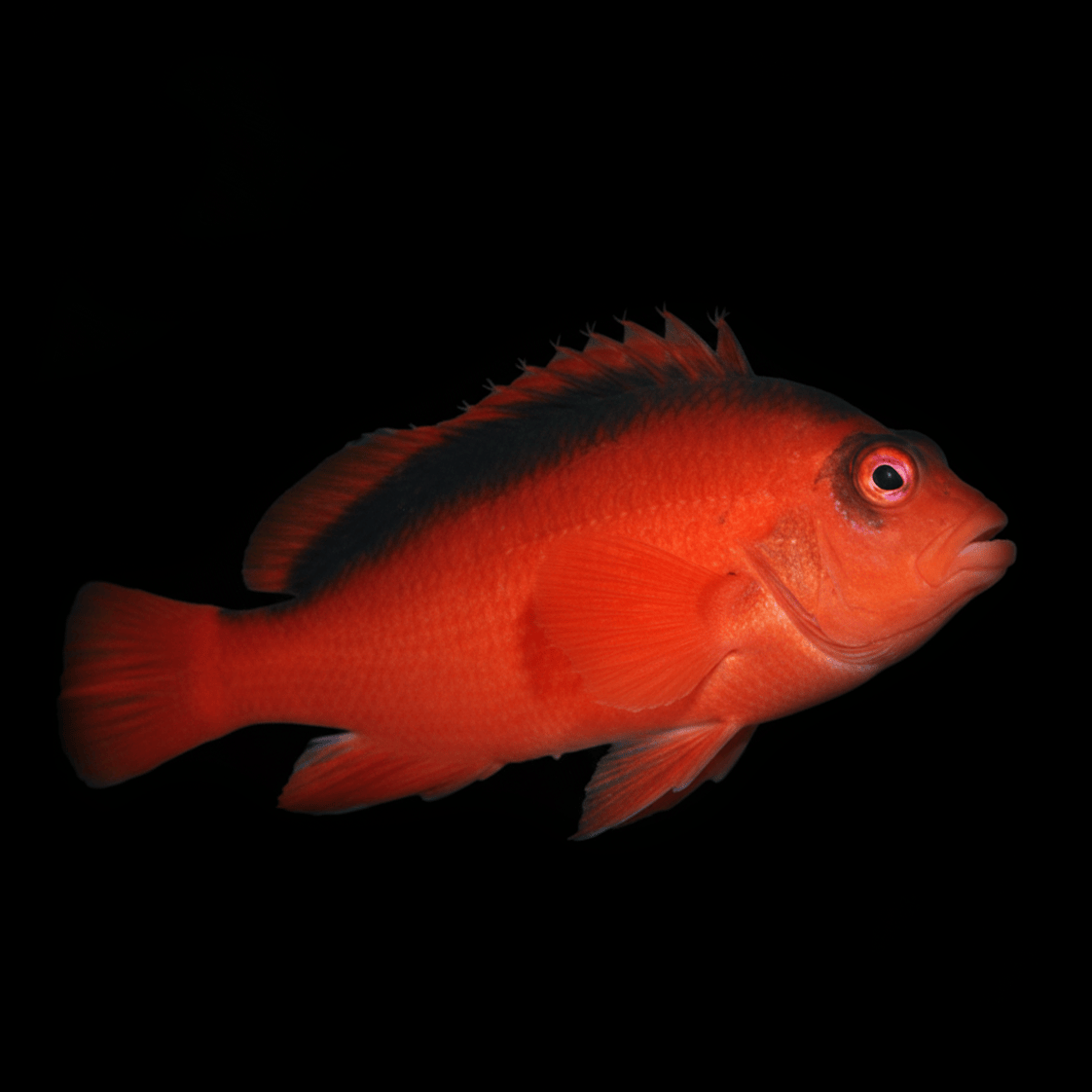 Flame Hawkfish - Neocirrhites armatus