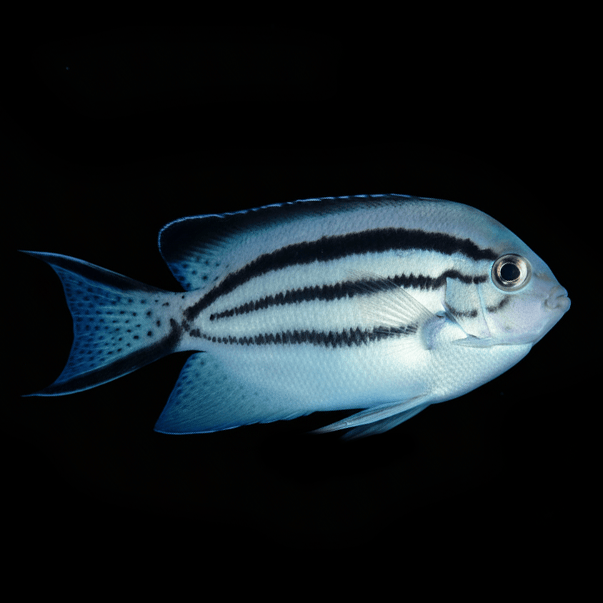 Lamarck Angelfish - Male - Genicanthus lamarck