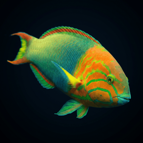 Lime Green Wrasse