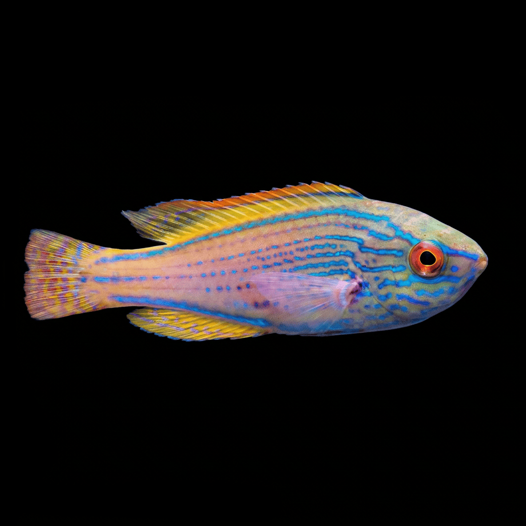 Lineatus Fairy Wrasse - Cirrhilabrus lineatus
