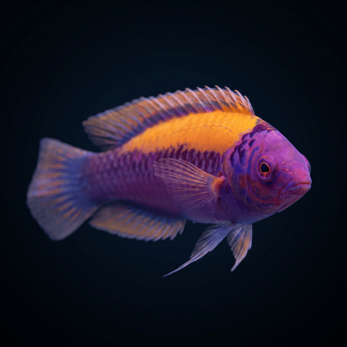 Orangeback Fairy Wrasse