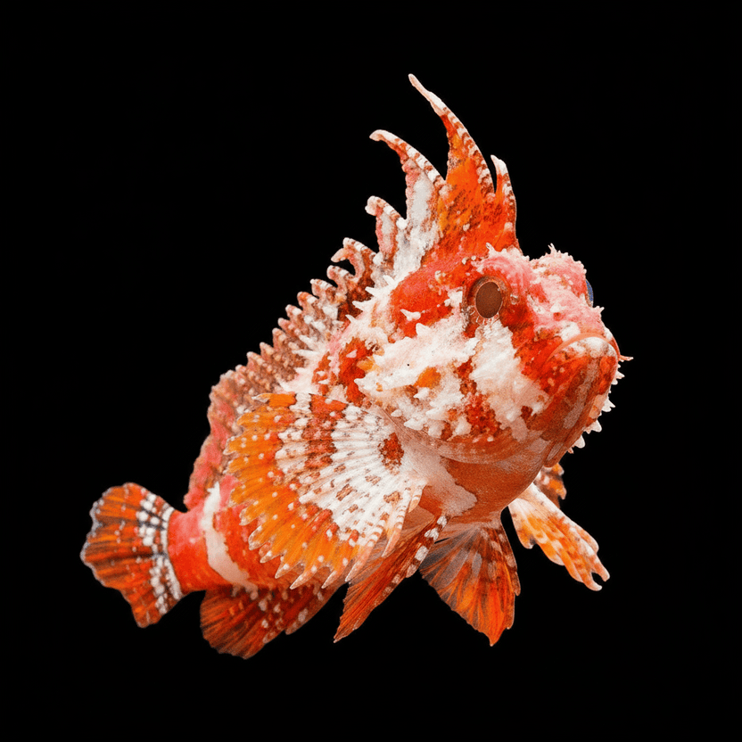 Red Rooster Waspfish - Paracentropogon zonatus – Top Shelf Aquatics