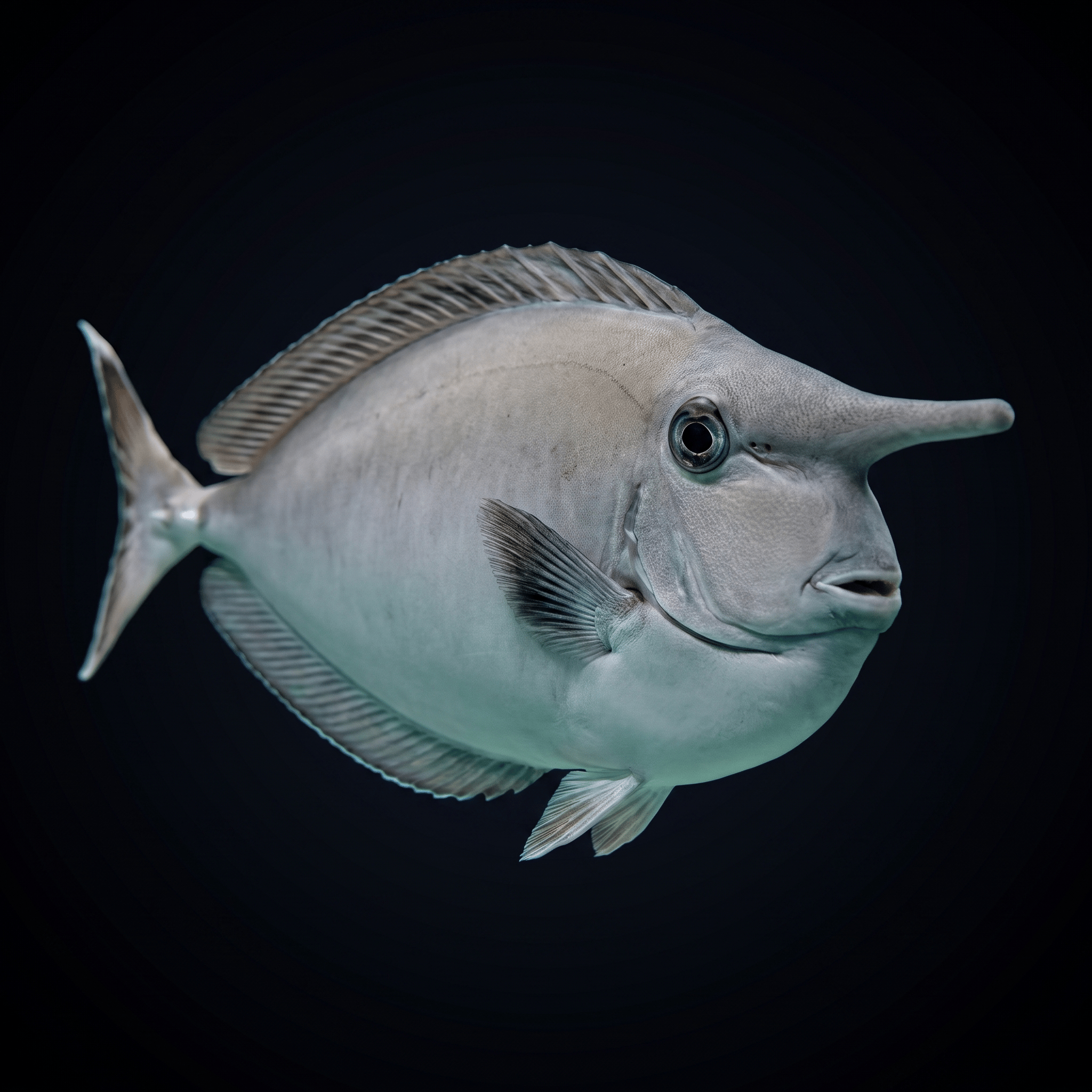 Whitemargin Unicornfish