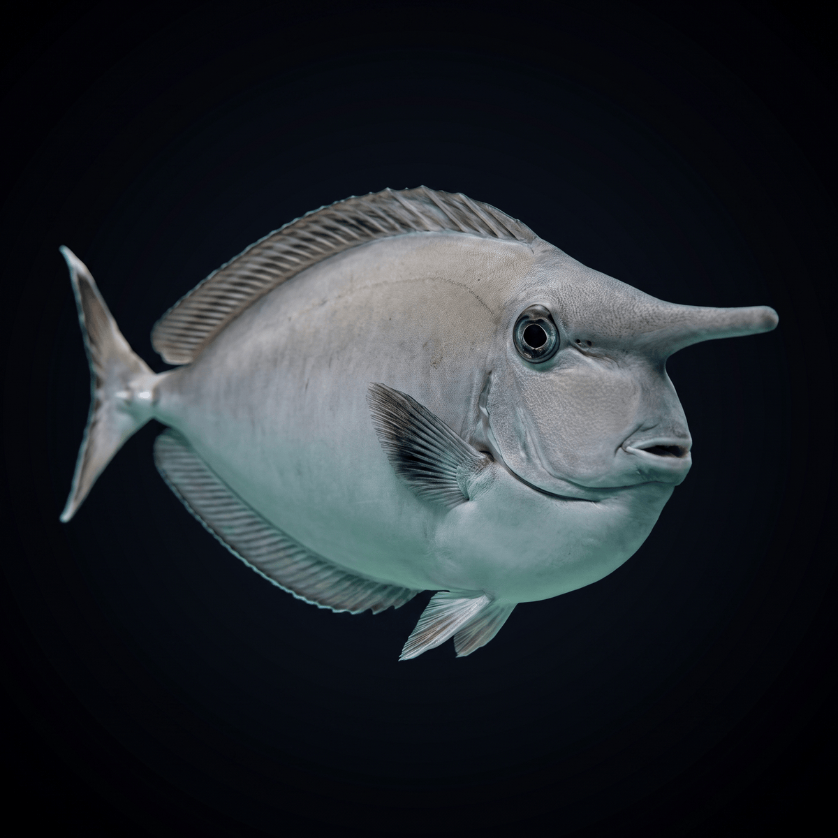 Whitemargin Unicornfish