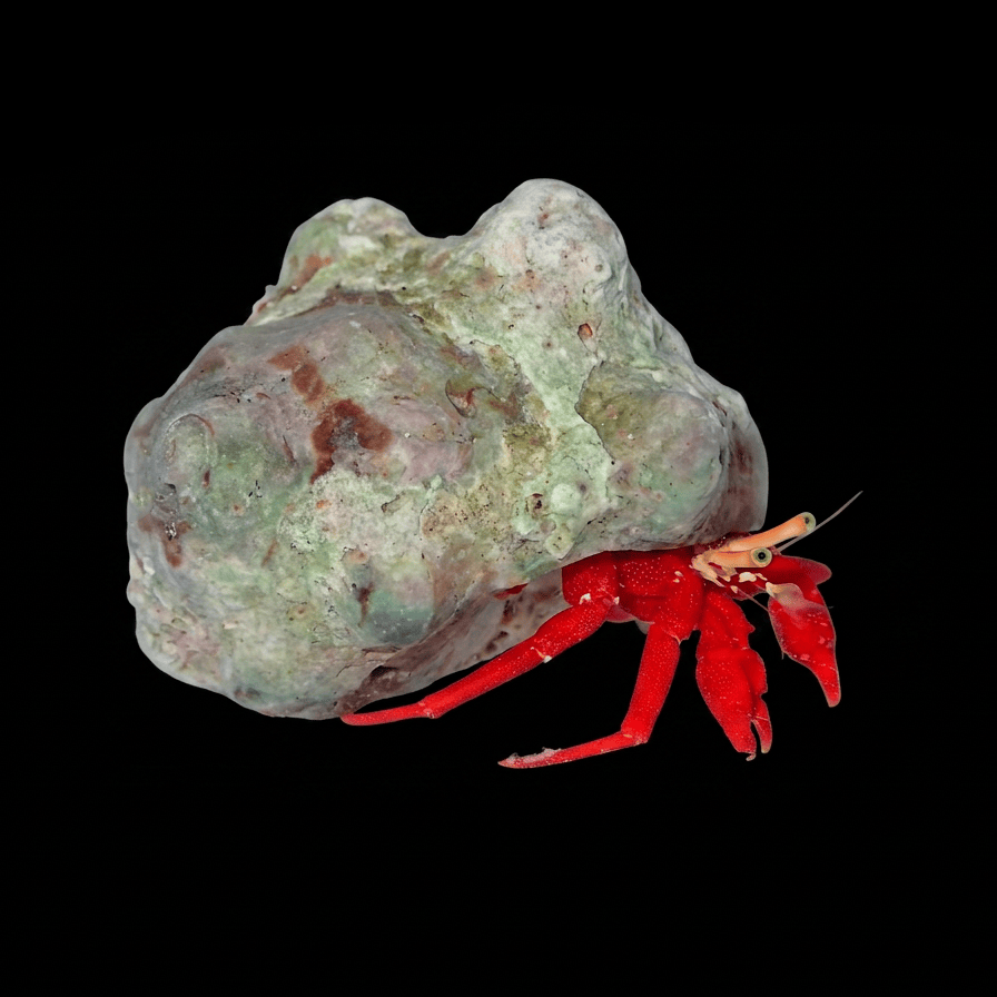 Scarlett Red Hermit Crab