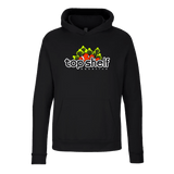 Anemone Clownfish UV Reactive Hoodie Sweatshirt Black / Small