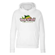 Blotched Anthias UV Reactive Hoodie x Sweatshirt White / Small