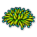 Holy Grail Torch Coral Sticker 2.75" x 2.75"