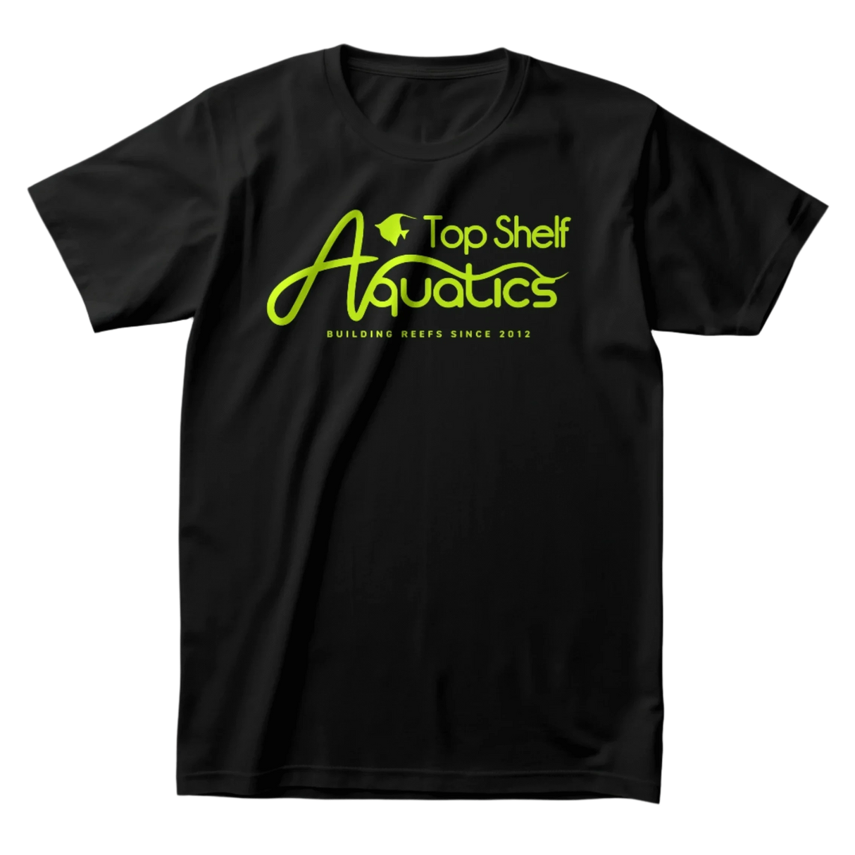 Top Shelf Aquatics UV Reactive Logo T-Shirt Small / Black