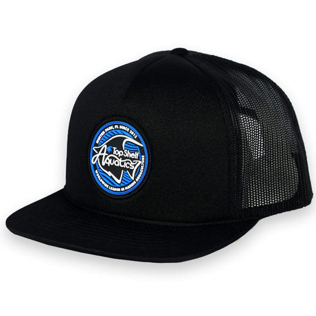 TSA Emblem Hat Foam Flat Brim / Black