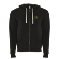 TSA Rasta Mini Logo UV Reactive Hoodie Zip Up Sweatshirt