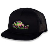 UV Blotched Anthias Hat Foam Flat Brim / Black