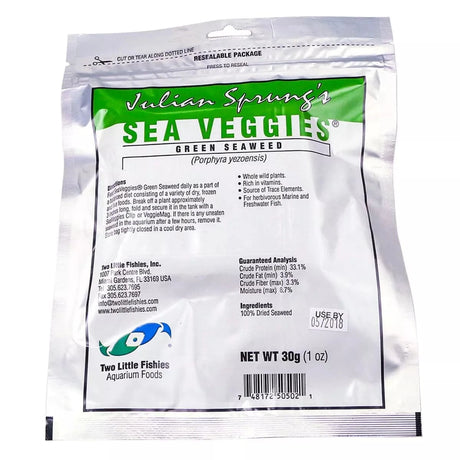 Green Sea Veggies Seaweed Sheets - Two Little Fishies