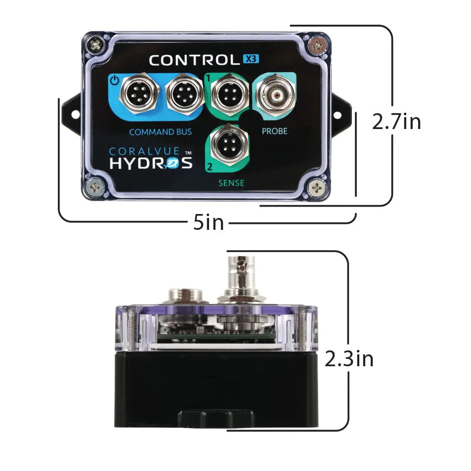 Hydros Control X3 Aquarium Monitor Pack - CoralVue - Hydros